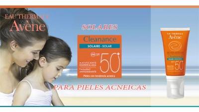 Cleanance solar SPF 50+ para pieles sensibles de Avène