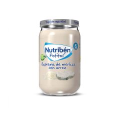 Nutribén Potito Suprema de Merluza con Arroz 235g