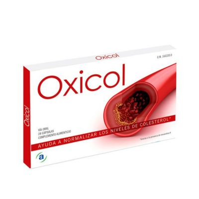 foto del pack de oxicol reductor de colesterol