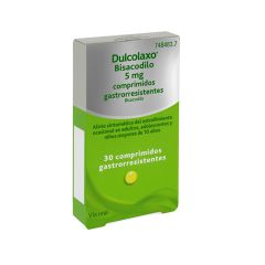 Dulcolaxo Bisacodilo 5 mg 30 comprimidos gastrorresistentes