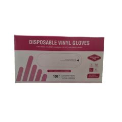 Guantes Vinilo Talla L 100u