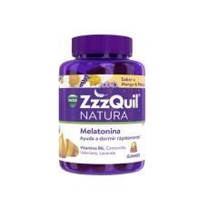 ZzzQuil Natura Melatonina 60 Gominolas Mango y Plátano