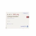 A.A.S. 500 mg comprimidos 20 u