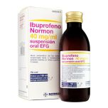 Ibuprofeno Normon 40 mg/ml suspensión oral EFG de 150 ml