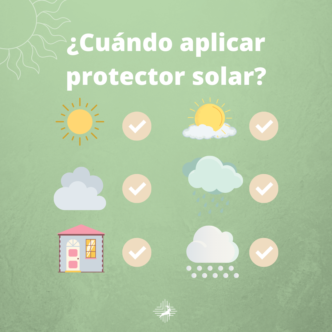 cuando usar protector solar