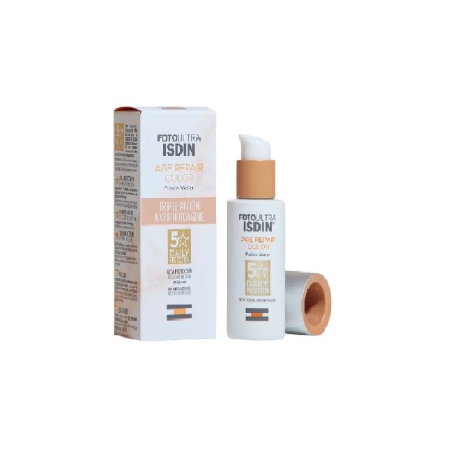 isdin age repair color spf 50