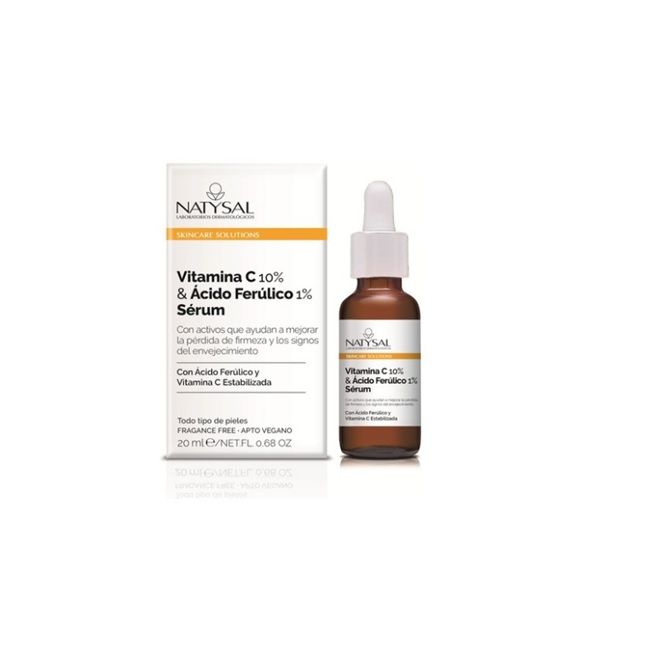 natysal serum vitamina c y acido ferulicomanchas piel